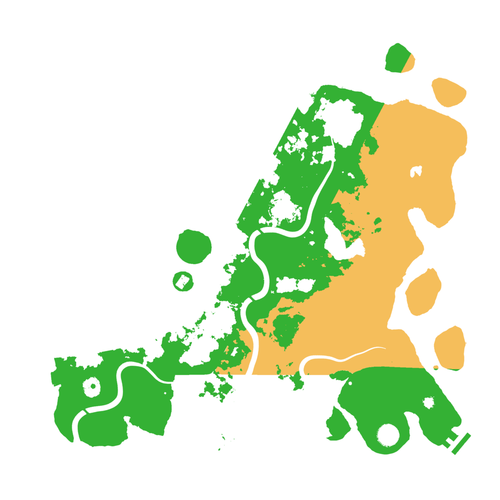 Biome Rust Map: Procedural Map, Size: 4000, Seed: 223738489