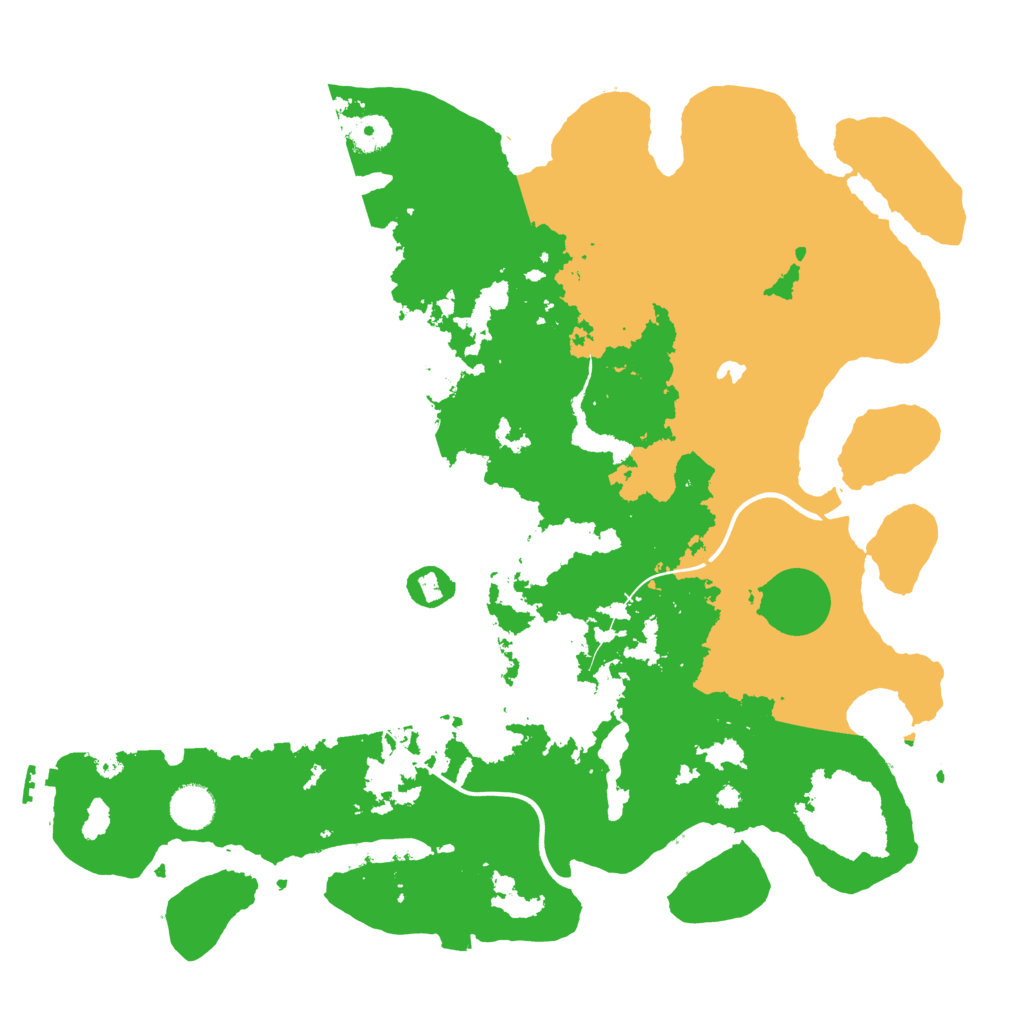 Biome Rust Map: Procedural Map, Size: 4000, Seed: 929477726