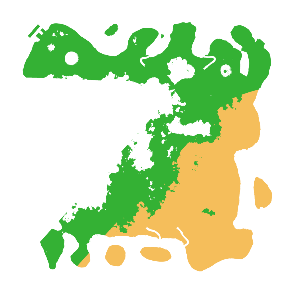 Biome Rust Map: Procedural Map, Size: 3810, Seed: 3486489