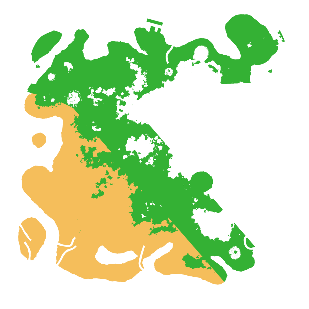 Biome Rust Map: Procedural Map, Size: 3850, Seed: 583901934