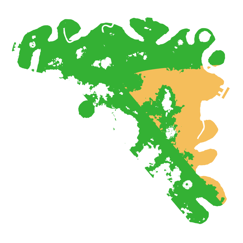 Biome Rust Map: Procedural Map, Size: 4000, Seed: 6457