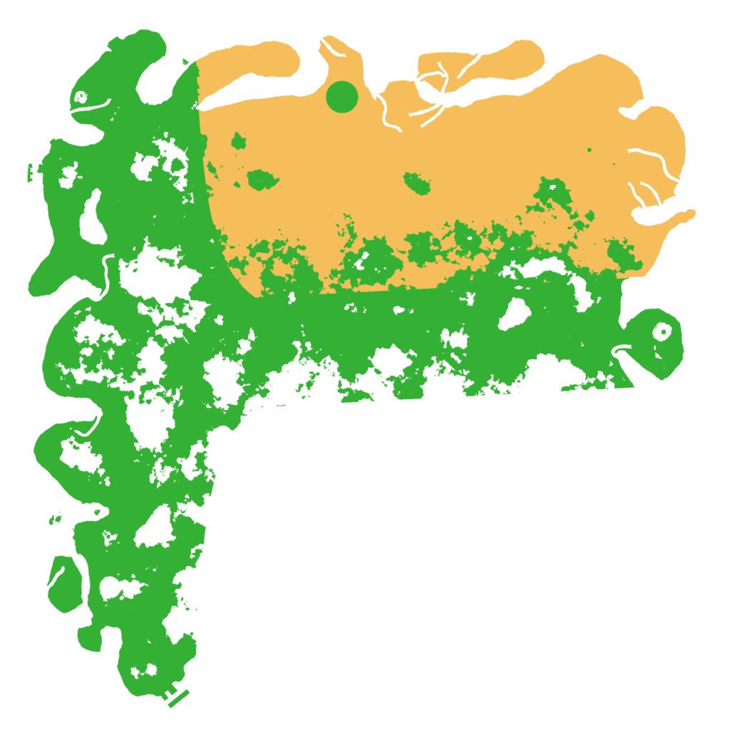 Biome Rust Map: Procedural Map, Size: 6000, Seed: 958429871