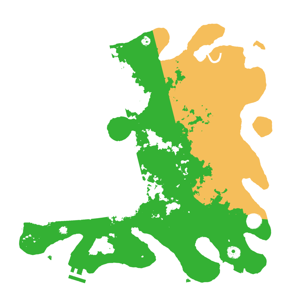 Biome Rust Map: Procedural Map, Size: 3500, Seed: 1369678631