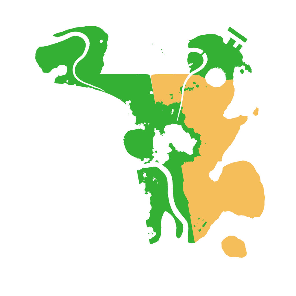Biome Rust Map: Procedural Map, Size: 2750, Seed: 1950766740