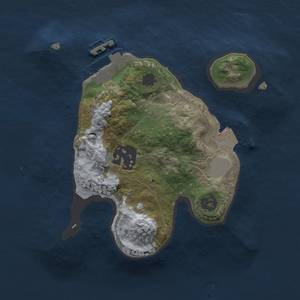 Thumbnail Rust Map: Procedural Map, Size: 1800, Seed: 931838738, 5 Monuments