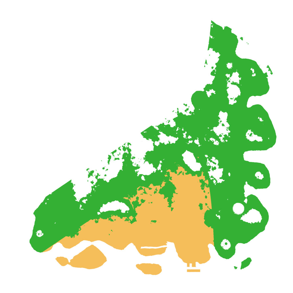 Biome Rust Map: Procedural Map, Size: 4500, Seed: 1784836064