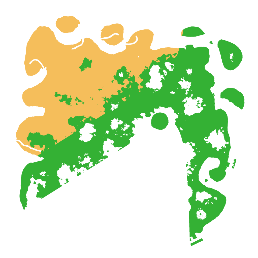 Biome Rust Map: Procedural Map, Size: 4000, Seed: 834677711