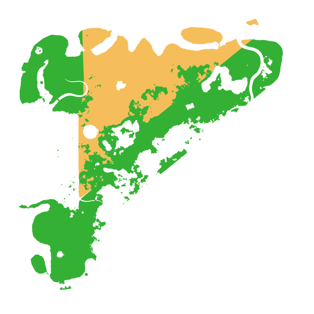 Biome Rust Map: Procedural Map, Size: 4250, Seed: 70312359