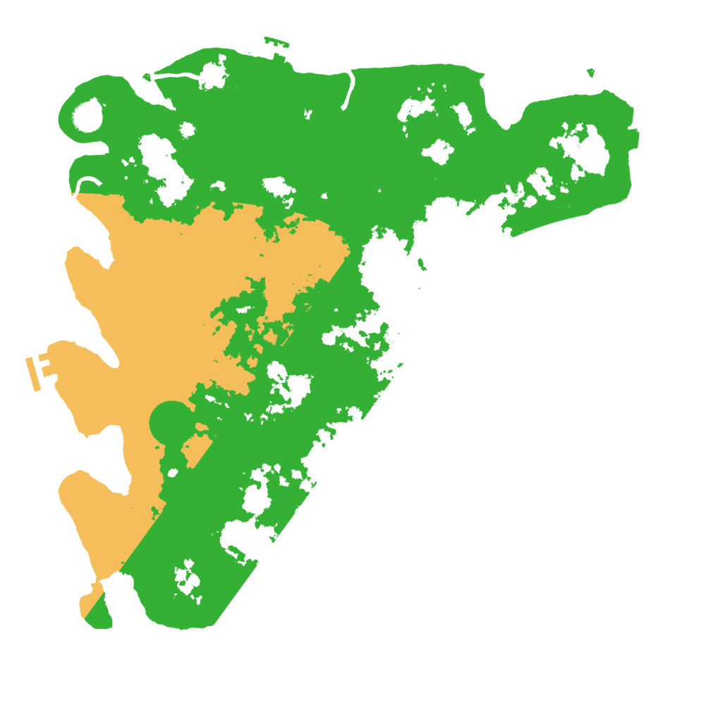 Biome Rust Map: Procedural Map, Size: 4250, Seed: 481821062