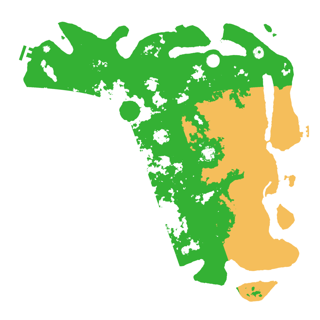 Biome Rust Map: Procedural Map, Size: 4250, Seed: 786879241