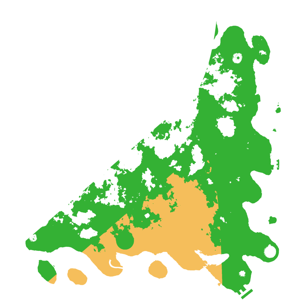 Biome Rust Map: Procedural Map, Size: 4500, Seed: 1798677155