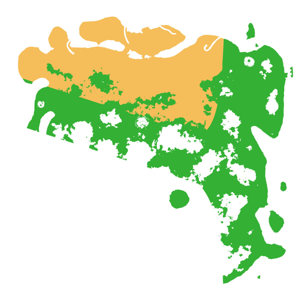 Biome Rust Map: Procedural Map, Size: 4500, Seed: 331413101