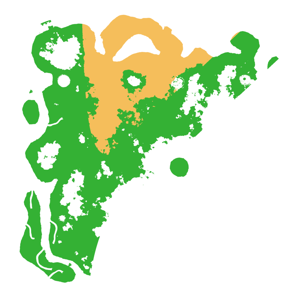 Biome Rust Map: Procedural Map, Size: 4375, Seed: 601033041