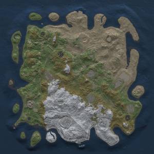 Thumbnail Rust Map: Procedural Map, Size: 4250, Seed: 171375212, 18 Monuments