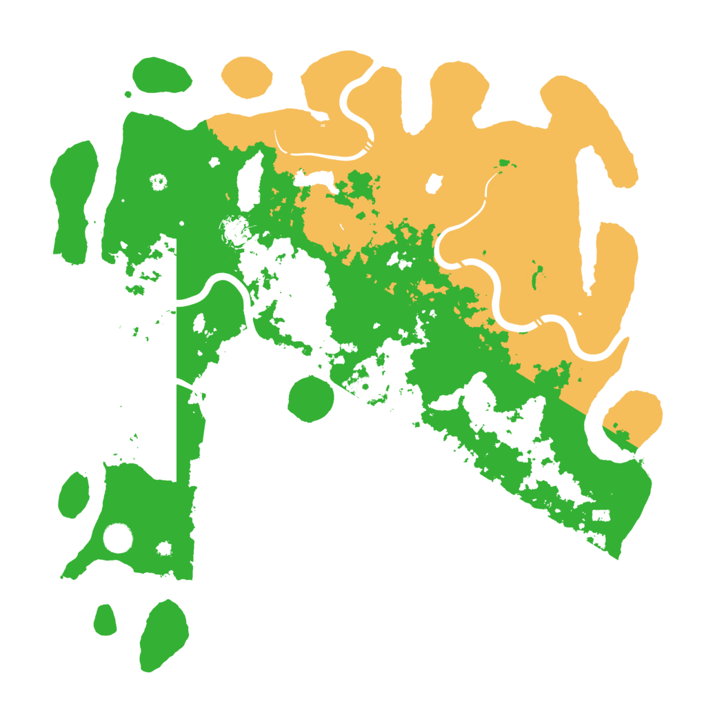 Biome Rust Map: Procedural Map, Size: 4250, Seed: 171375212