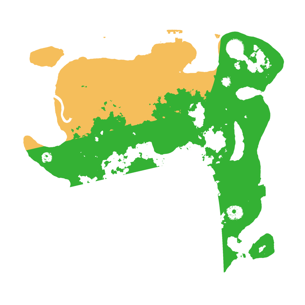 Biome Rust Map: Procedural Map, Size: 3000, Seed: 73912