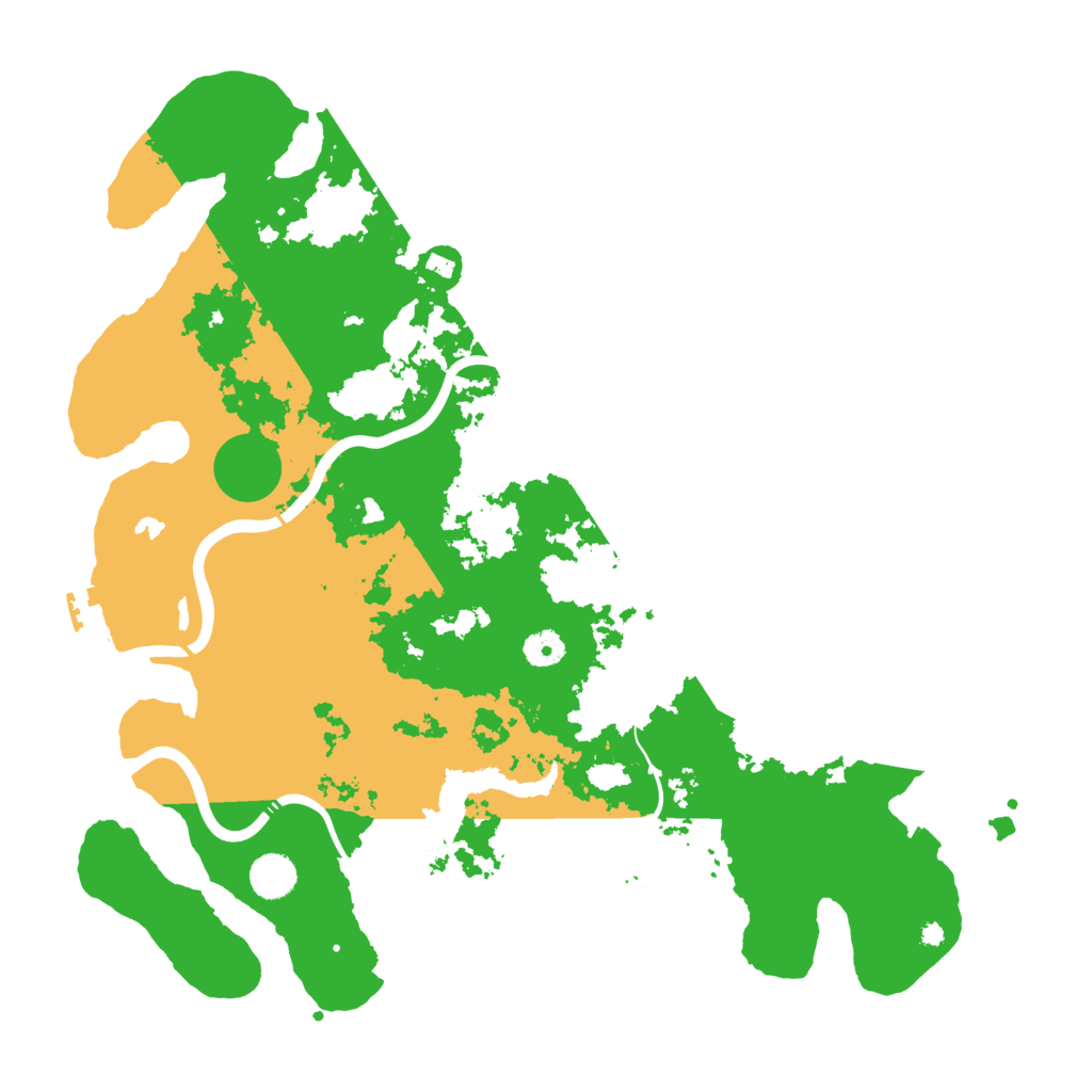 Biome Rust Map: Procedural Map, Size: 4250, Seed: 1364088120