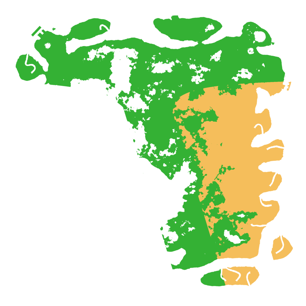 Biome Rust Map: Procedural Map, Size: 5000, Seed: 1542352321