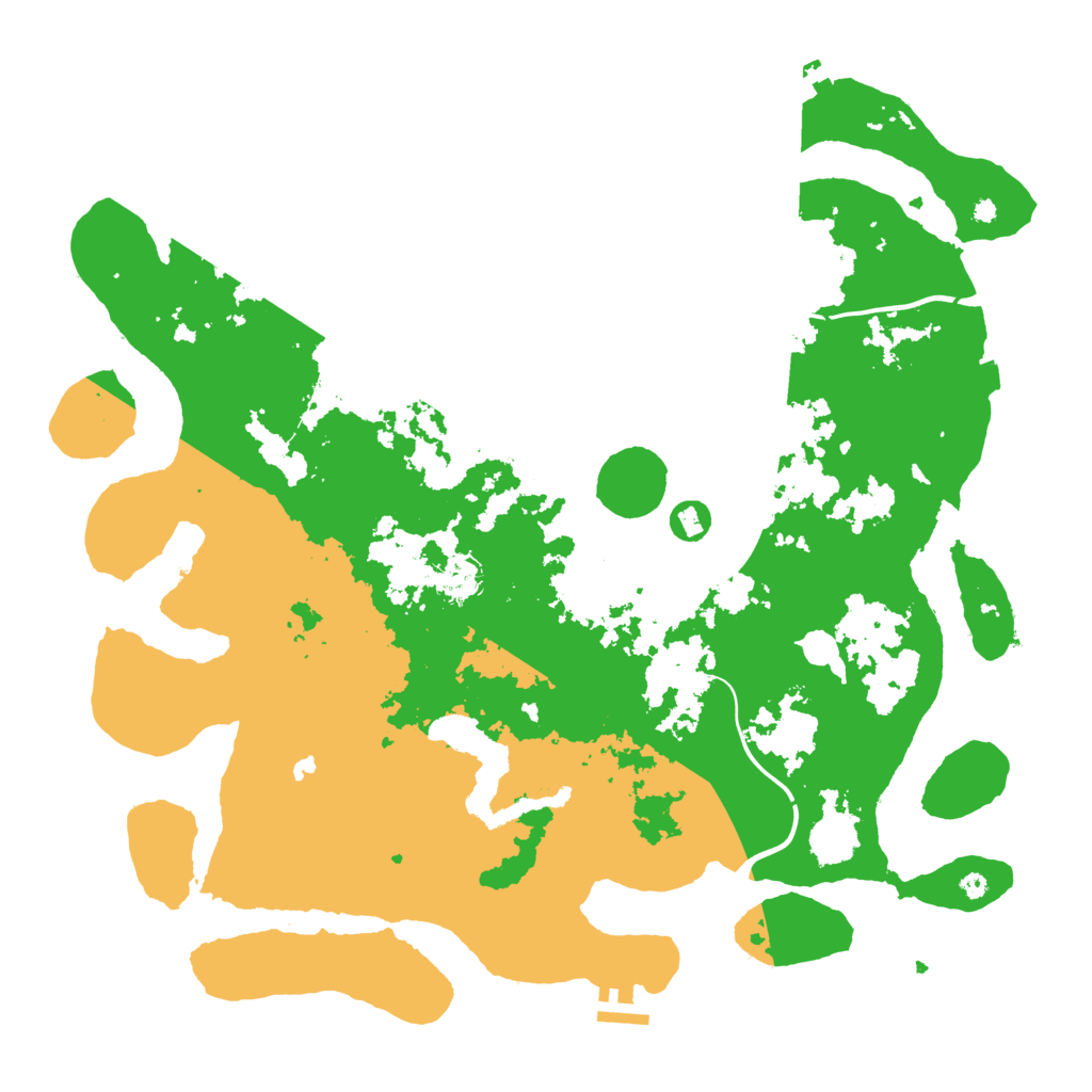 Biome Rust Map: Procedural Map, Size: 4250, Seed: 955237248