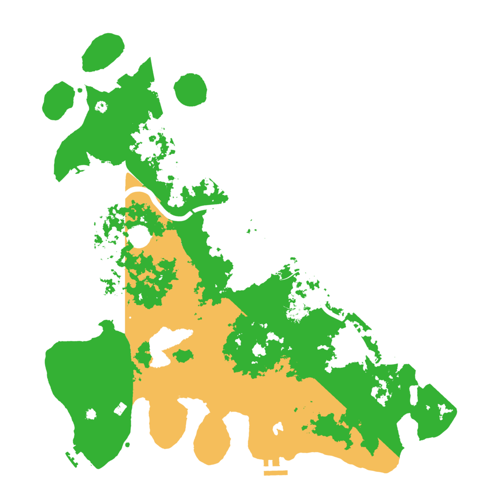 Biome Rust Map: Procedural Map, Size: 4250, Seed: 519115830