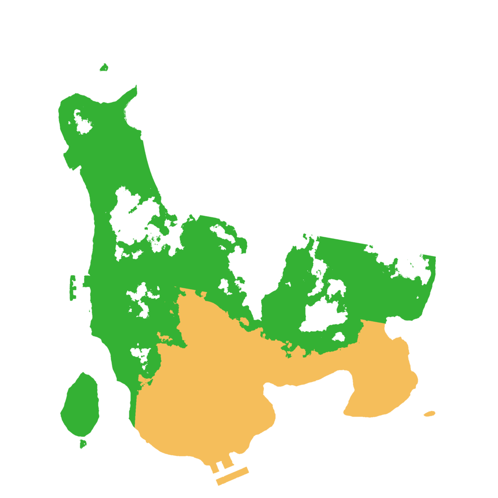 Biome Rust Map: Procedural Map, Size: 3000, Seed: 1109167600
