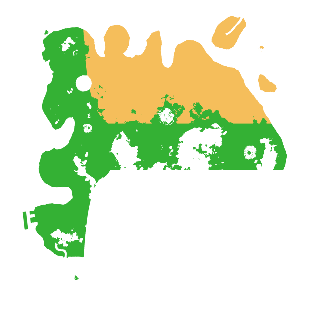 Biome Rust Map: Procedural Map, Size: 3500, Seed: 1422273824