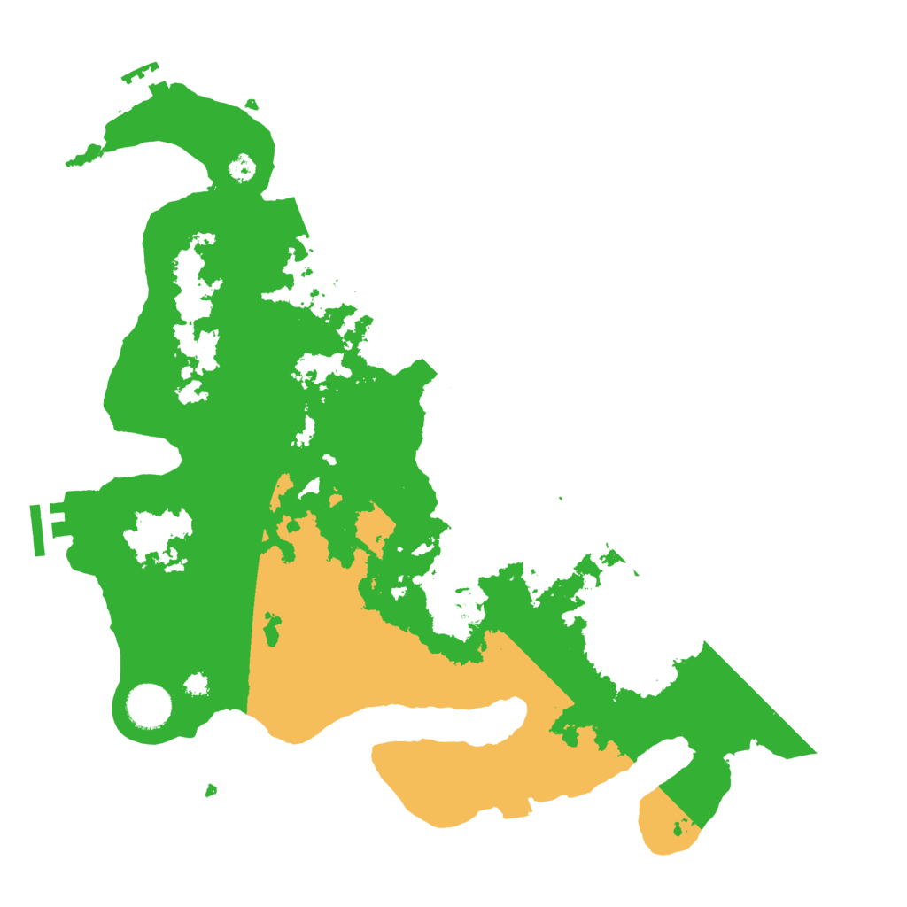 Biome Rust Map: Procedural Map, Size: 3555, Seed: 35