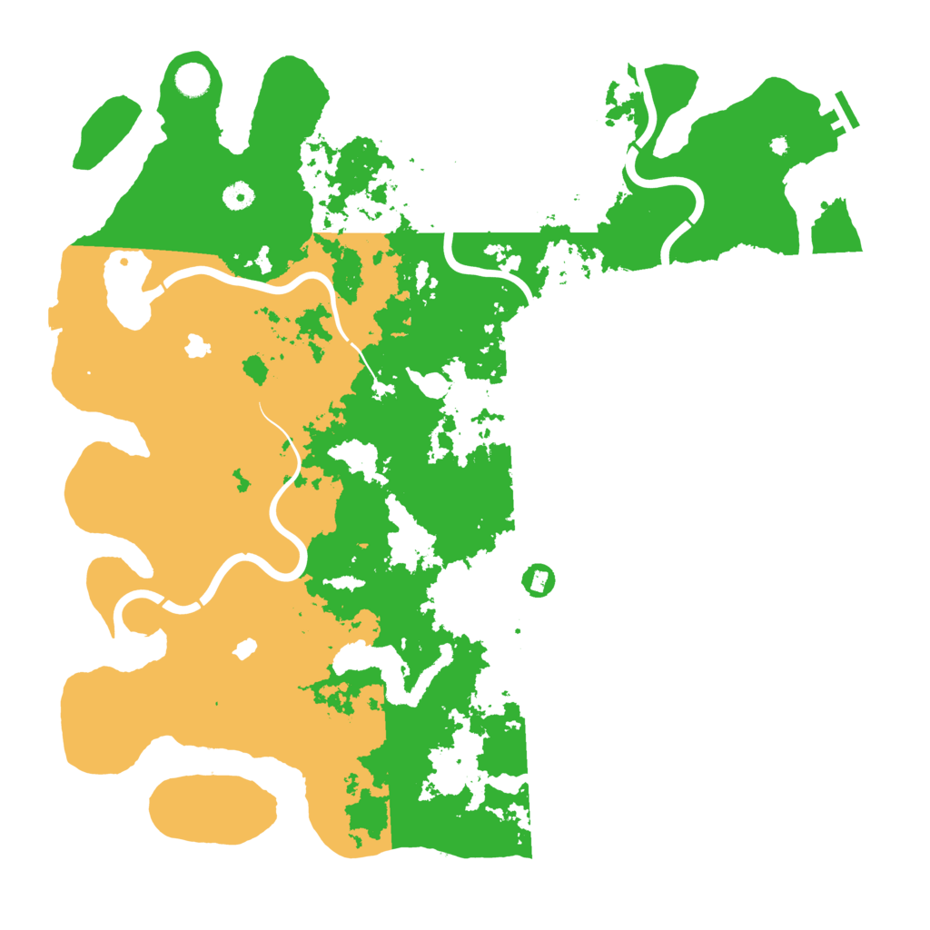 Biome Rust Map: Procedural Map, Size: 4750, Seed: 539839829