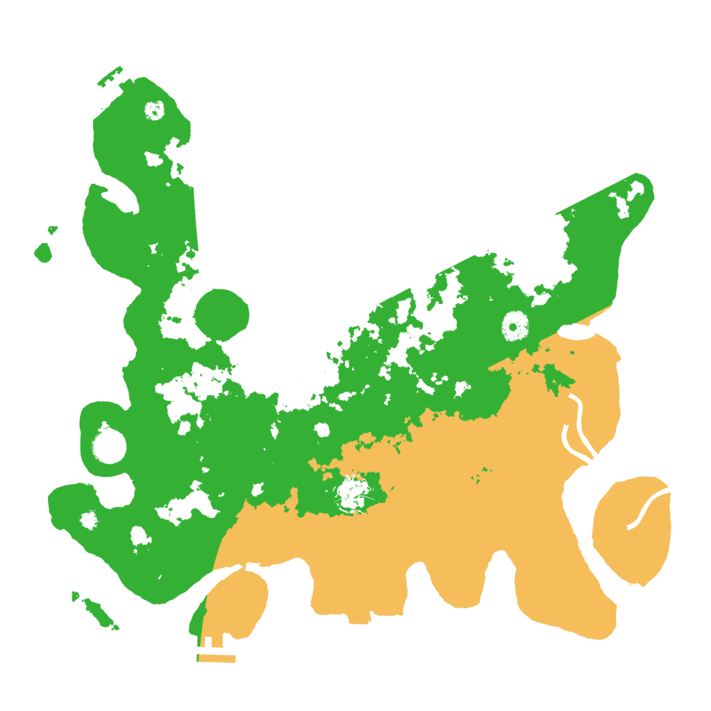 Biome Rust Map: Procedural Map, Size: 3700, Seed: 1325737483