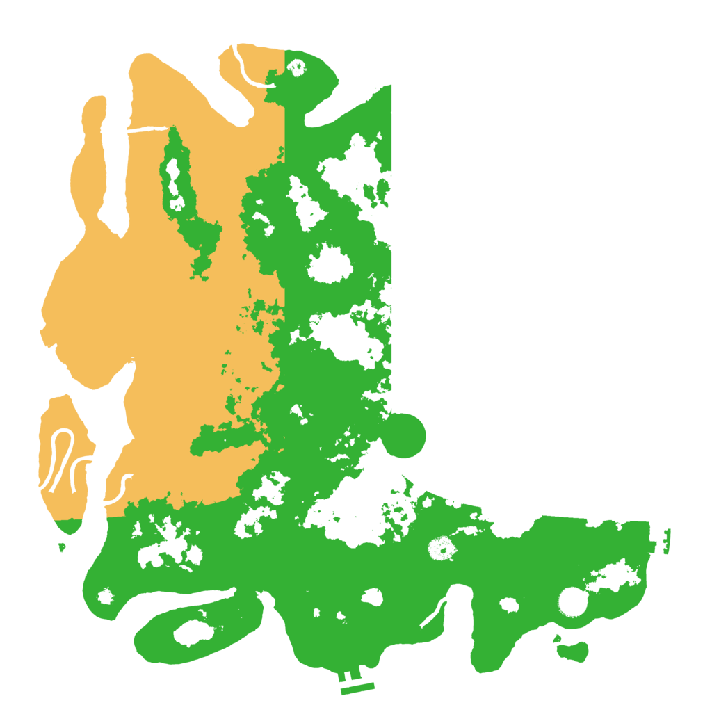 Biome Rust Map: Procedural Map, Size: 4250, Seed: 11243465