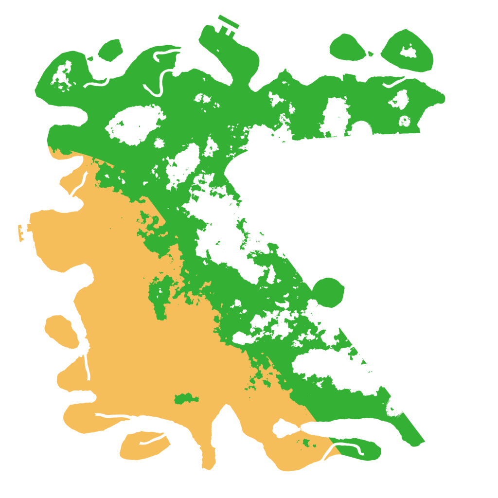 Biome Rust Map: Procedural Map, Size: 4500, Seed: 1364642889