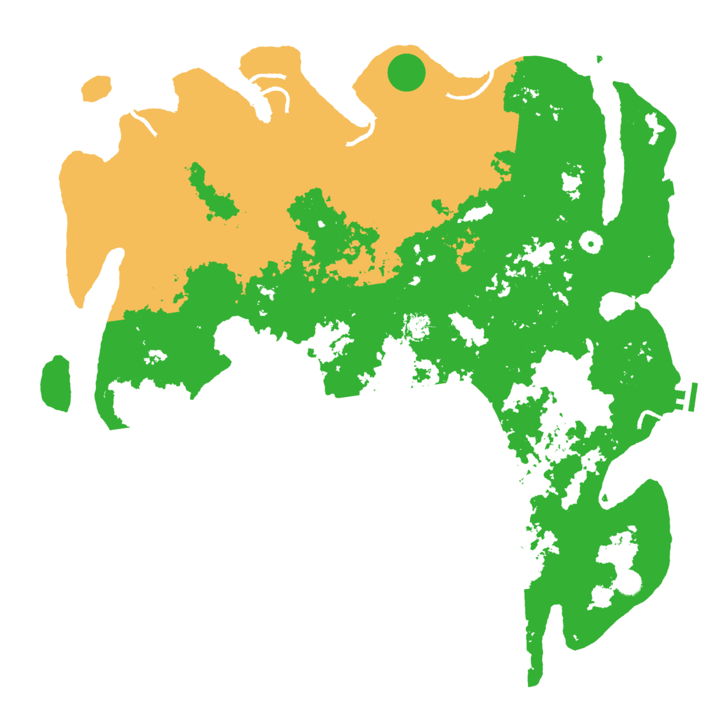 Biome Rust Map: Procedural Map, Size: 5000, Seed: 169614454