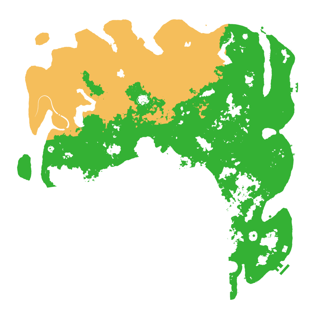 Biome Rust Map: Procedural Map, Size: 5000, Seed: 169614454
