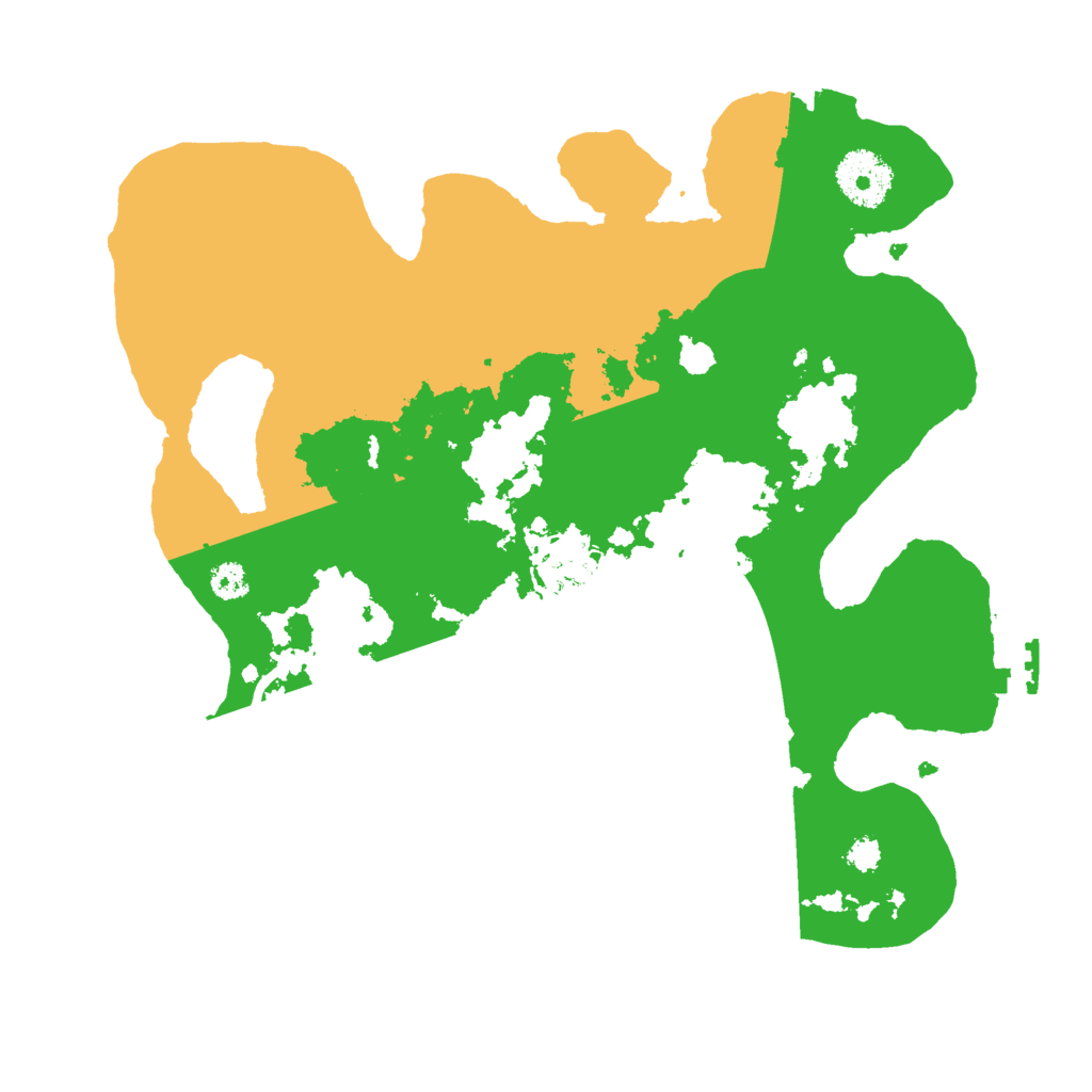 Biome Rust Map: Procedural Map, Size: 3000, Seed: 13718