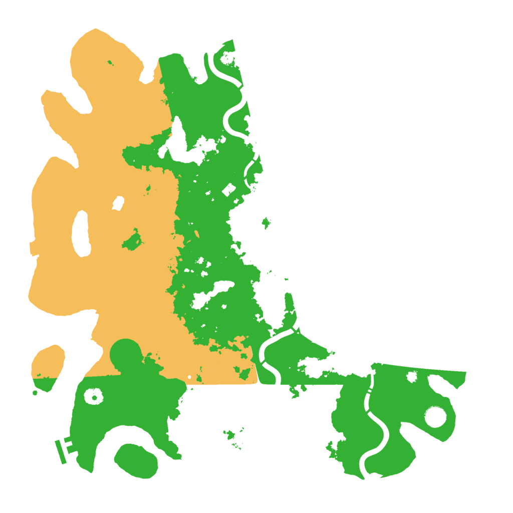 Biome Rust Map: Procedural Map, Size: 4250, Seed: 1207358671