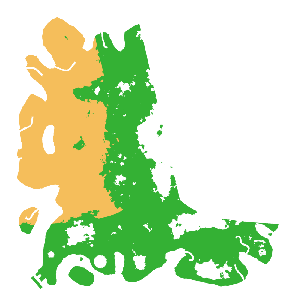 Biome Rust Map: Procedural Map, Size: 4250, Seed: 1207358671