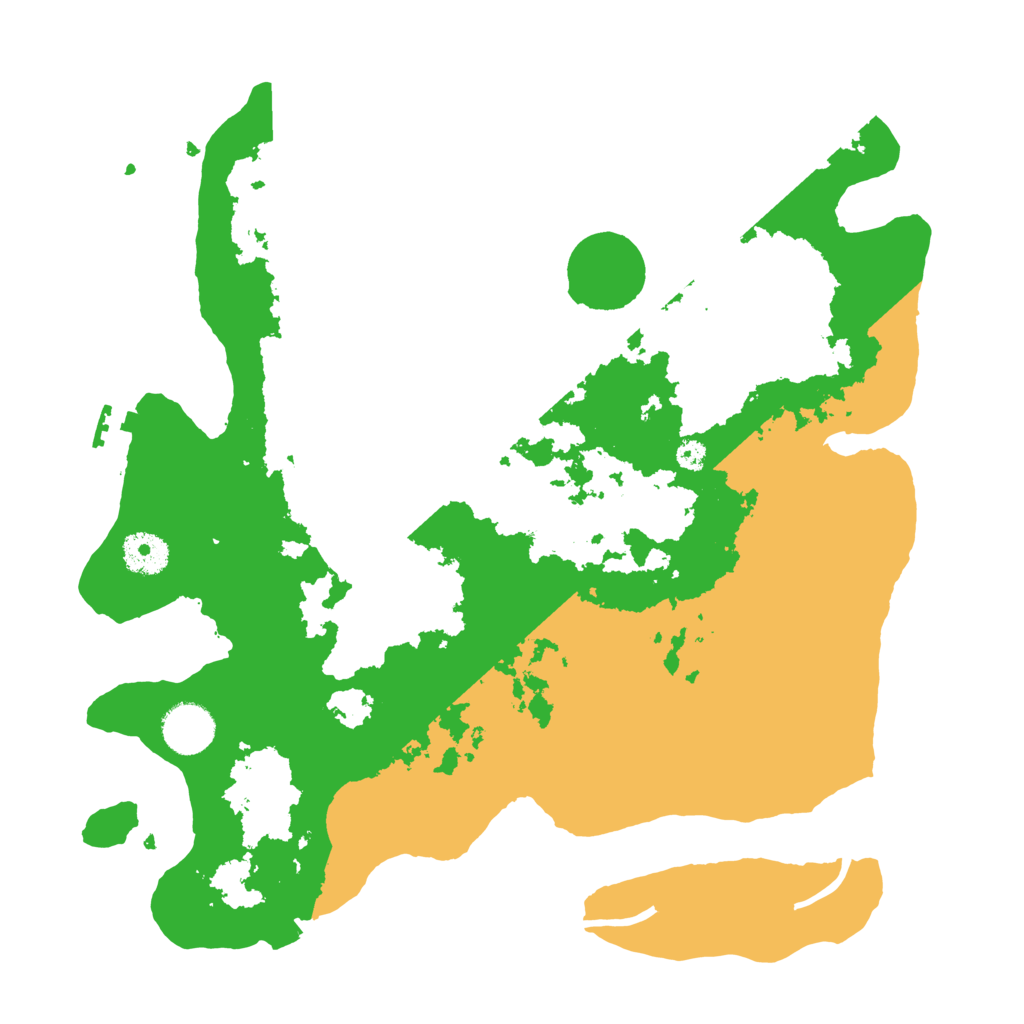 Biome Rust Map: Procedural Map, Size: 3500, Seed: 113220861