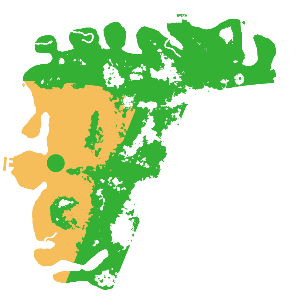 Biome Rust Map: Procedural Map, Size: 4500, Seed: 1082024