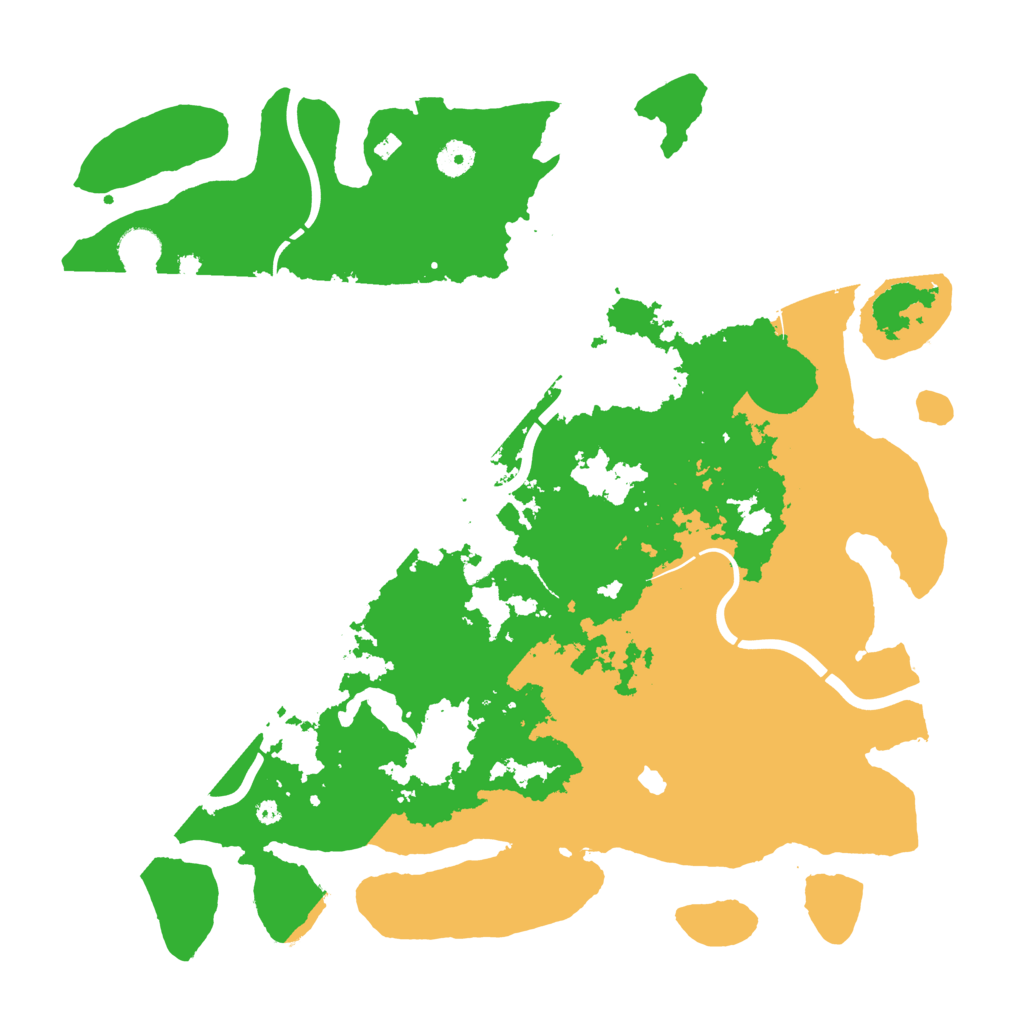 Biome Rust Map: Procedural Map, Size: 4250, Seed: 27189
