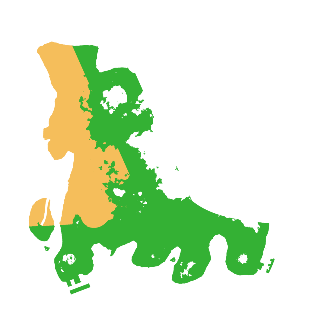 Biome Rust Map: Procedural Map, Size: 3000, Seed: 27238979