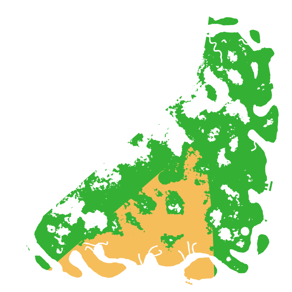 Biome Rust Map: Procedural Map, Size: 6000, Seed: 2183755