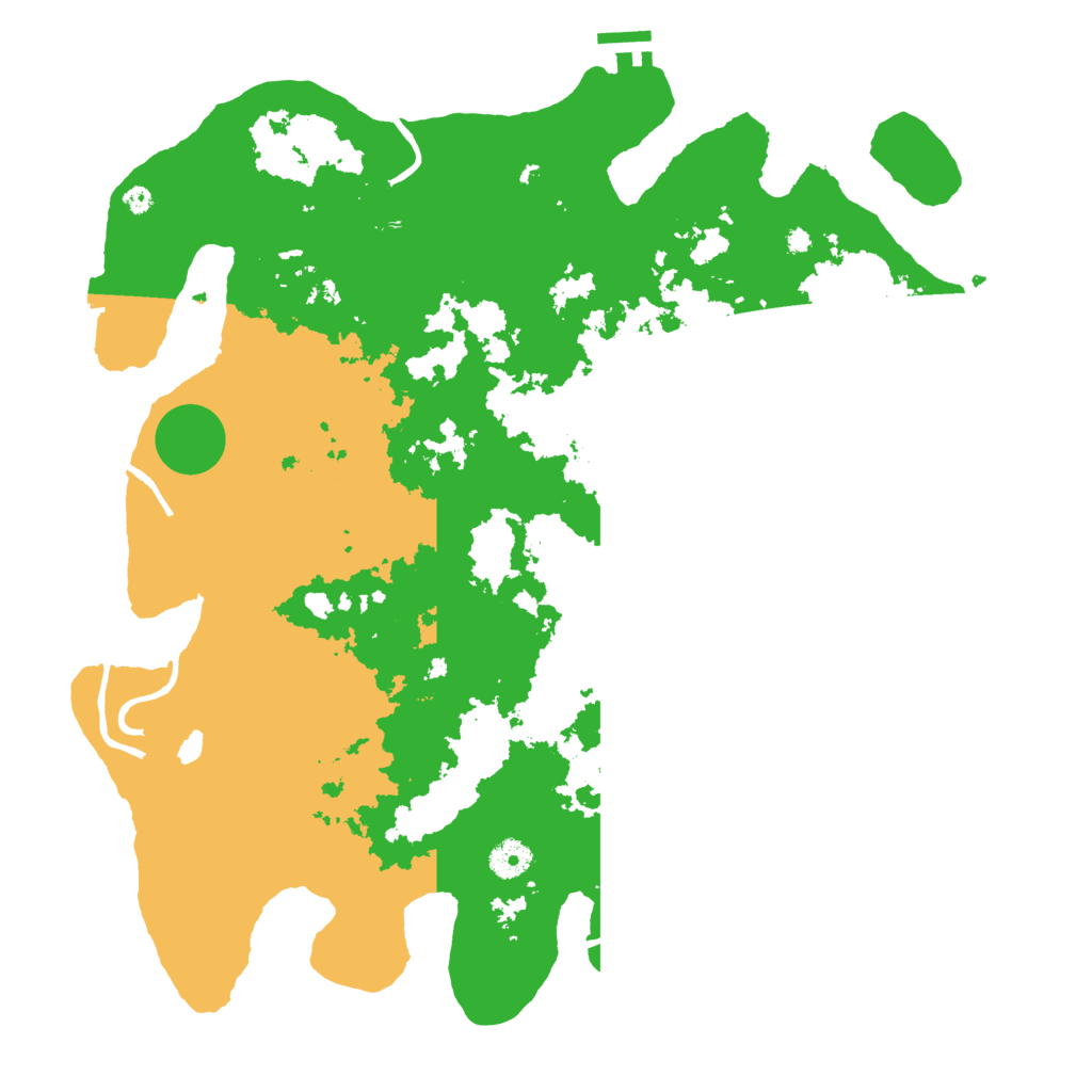 Biome Rust Map: Procedural Map, Size: 4096, Seed: 1495858156