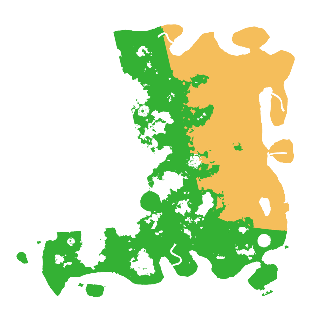 Biome Rust Map: Procedural Map, Size: 4250, Seed: 704015378