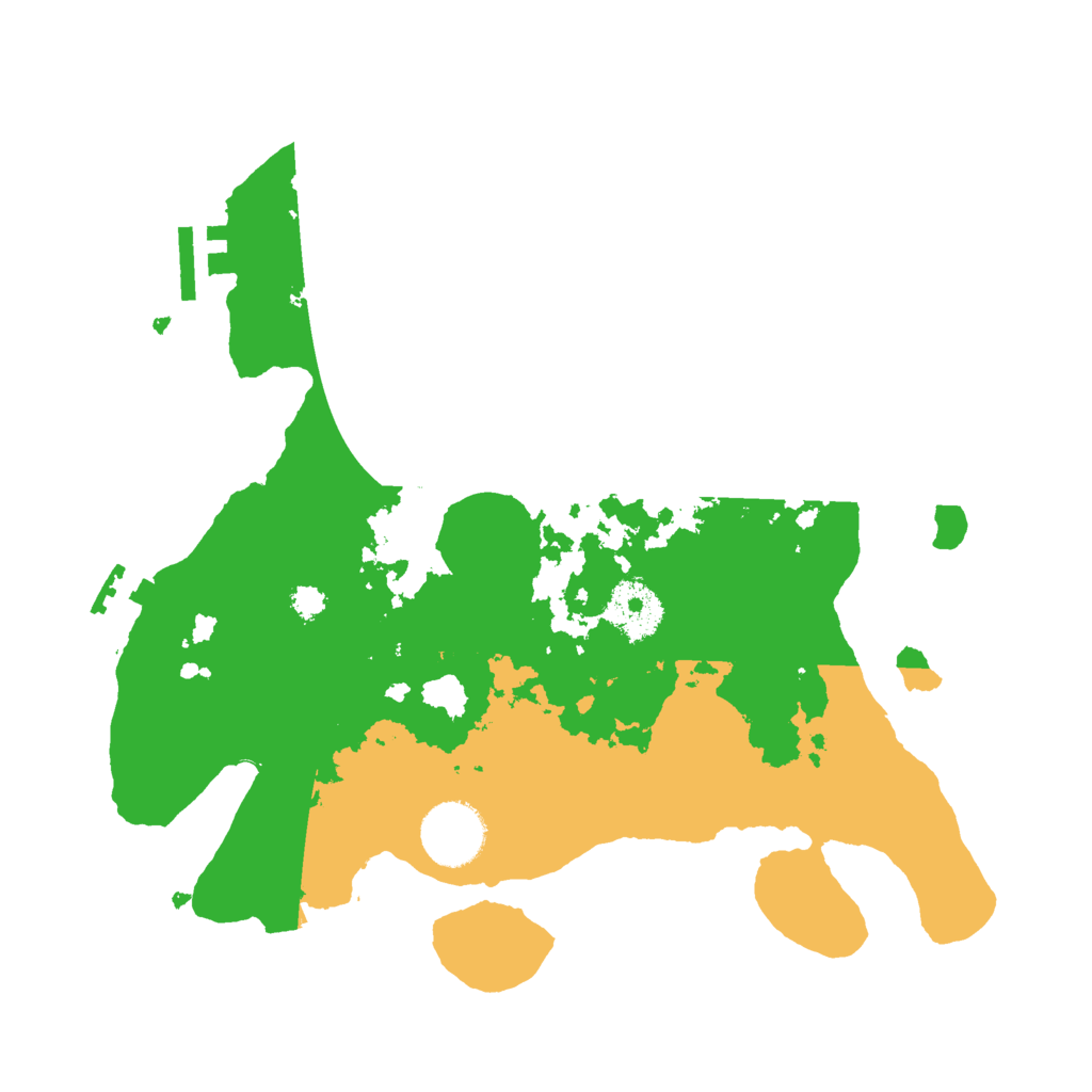 Biome Rust Map: Procedural Map, Size: 3000, Seed: 17093