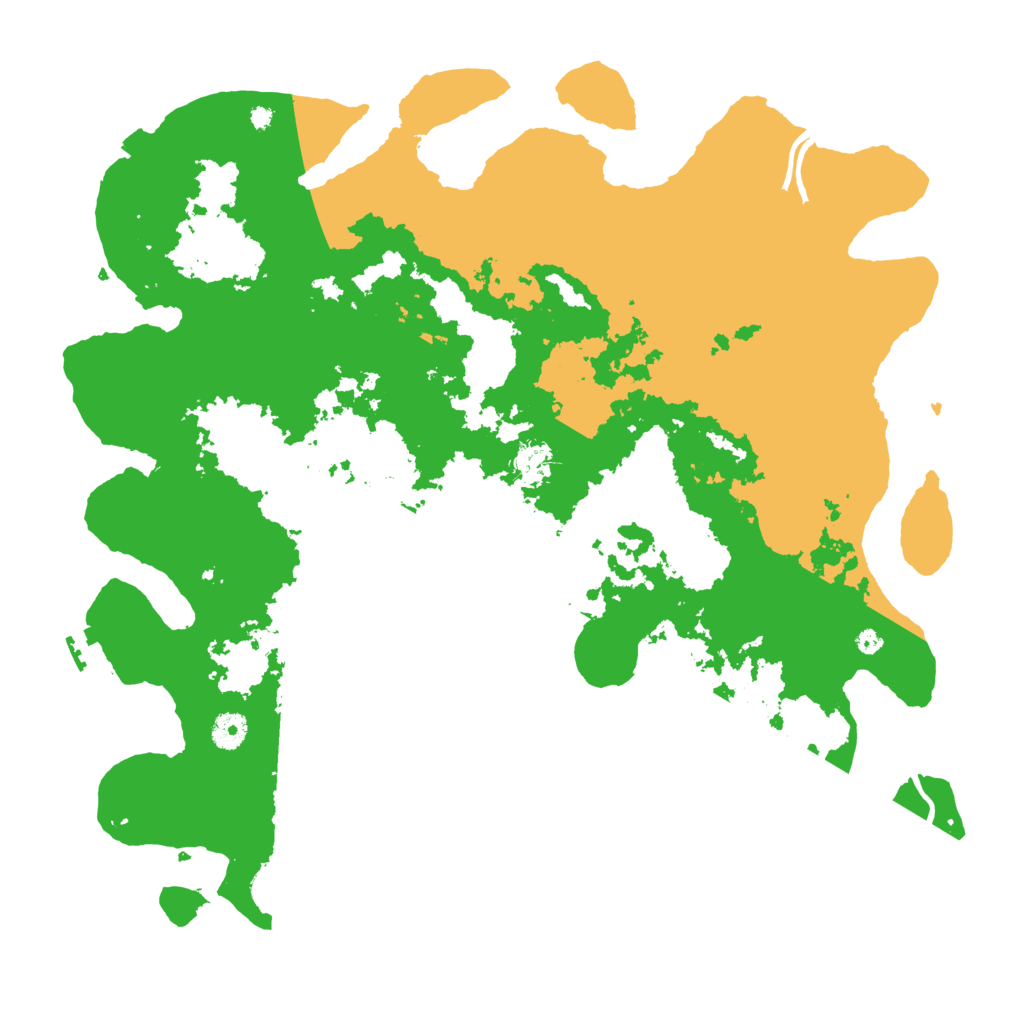 Biome Rust Map: Procedural Map, Size: 4250, Seed: 75905