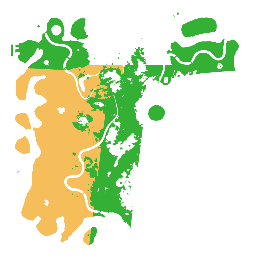 Biome Rust Map: Procedural Map, Size: 4500, Seed: 1956494178