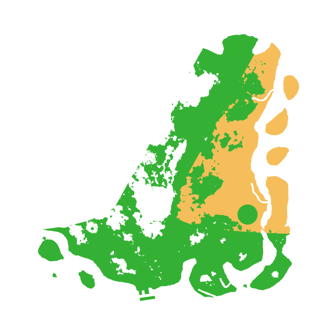 Biome Rust Map: Procedural Map, Size: 4200, Seed: 1265558919