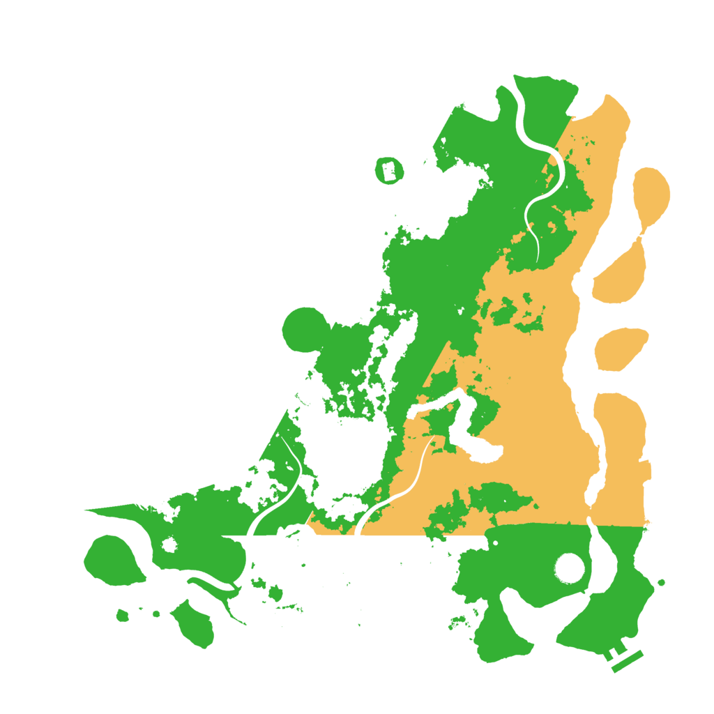 Biome Rust Map: Procedural Map, Size: 4200, Seed: 1265558919