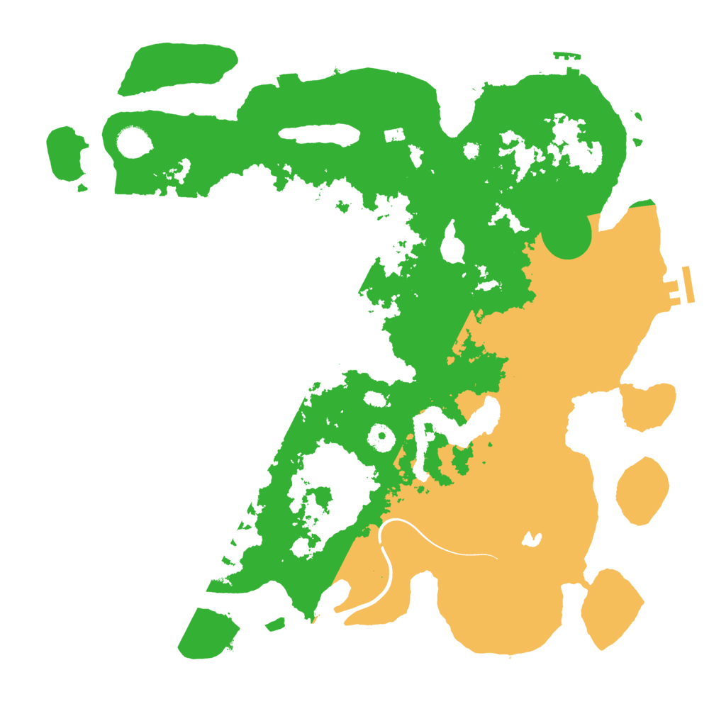 Biome Rust Map: Procedural Map, Size: 4000, Seed: 1860417682