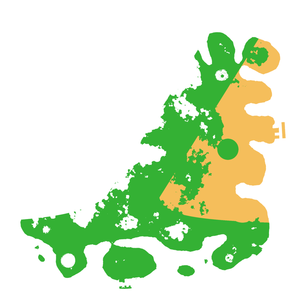 Biome Rust Map: Procedural Map, Size: 3800, Seed: 960045465